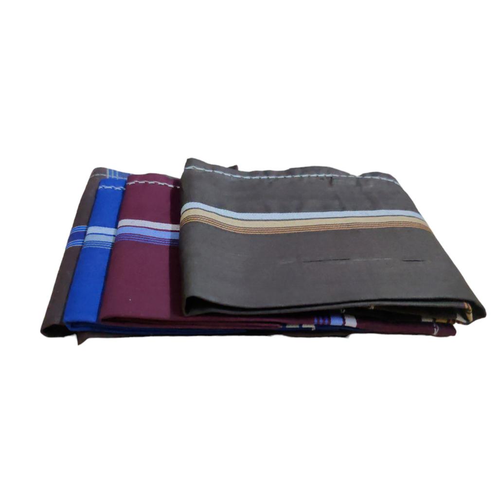 @ Men's Handkerchief 16x18 Inches Multicolour Pack Of 4 h269 MJ-258-60%OFF