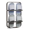 HANDUNYOU Wall-Mounted Double Slipper Rack