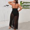 Women's Bikini Plus Size Swimsuit Mesh Dress Two-Piece Swimsuit