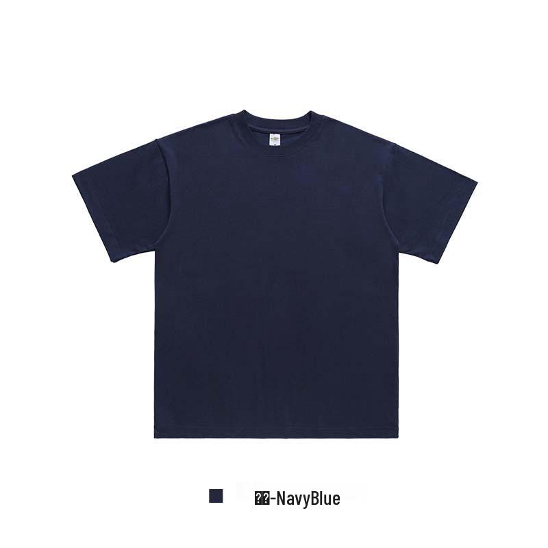 300G Oversized Heavyweight US Crew Neck Short Sleeve Pure Cotton T-Shirt