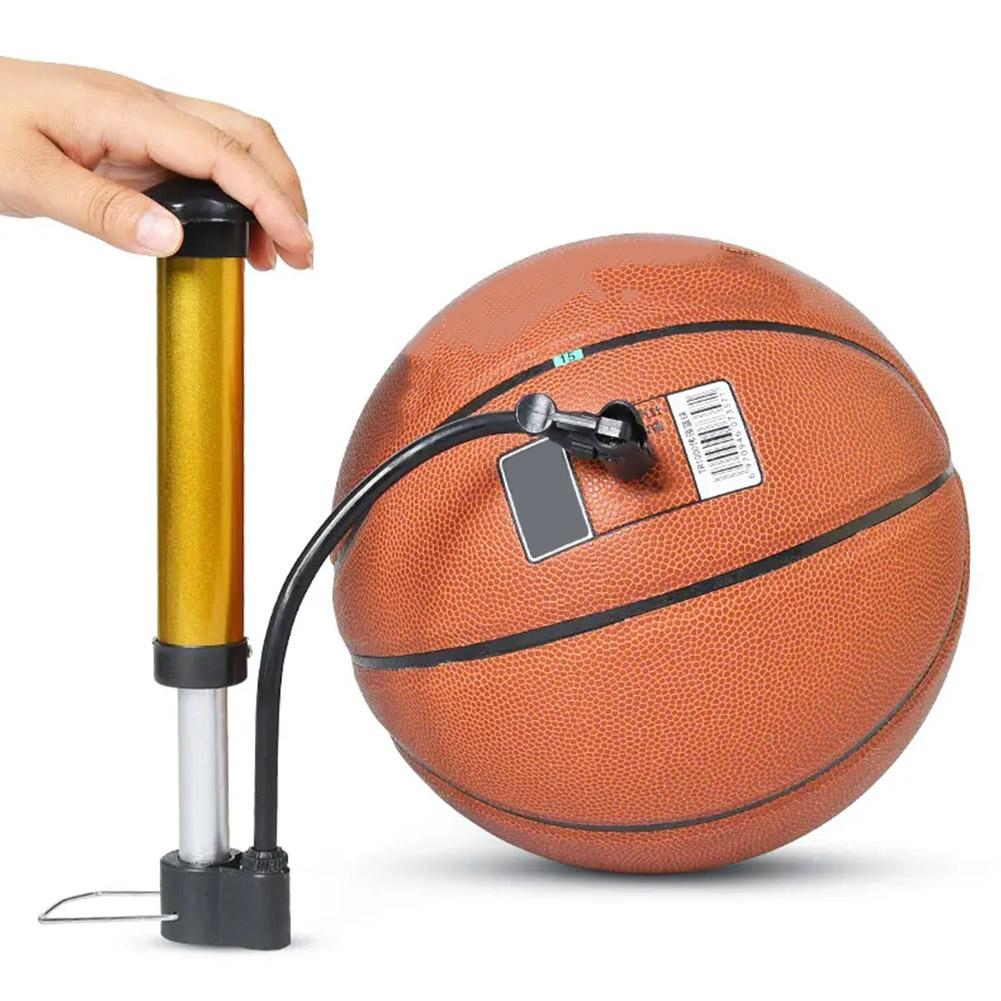 Inflator Bicycle Basketball Football Universal Mini Bicycle Tire Ball Manual Air Pump Inflator