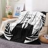 Anonymous  Print Flannel Blanket, High quality Comfortable for All Seasons, Home Decor, Warmth and Comfort