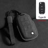 Suede Leather Car Key For Volkswagen VW DASAUTO PASSAT TAYRON Sagitar Tiguan Teramont CC Golf Bora Tavendor ID.3 TALAGON Magotan