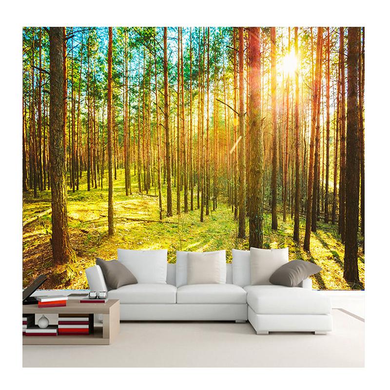 Beautiful Forest Mural  Landscape Nature Wallpaper Living Room Bedroom TV Sofa Backdrop Wall Home Decor Mural