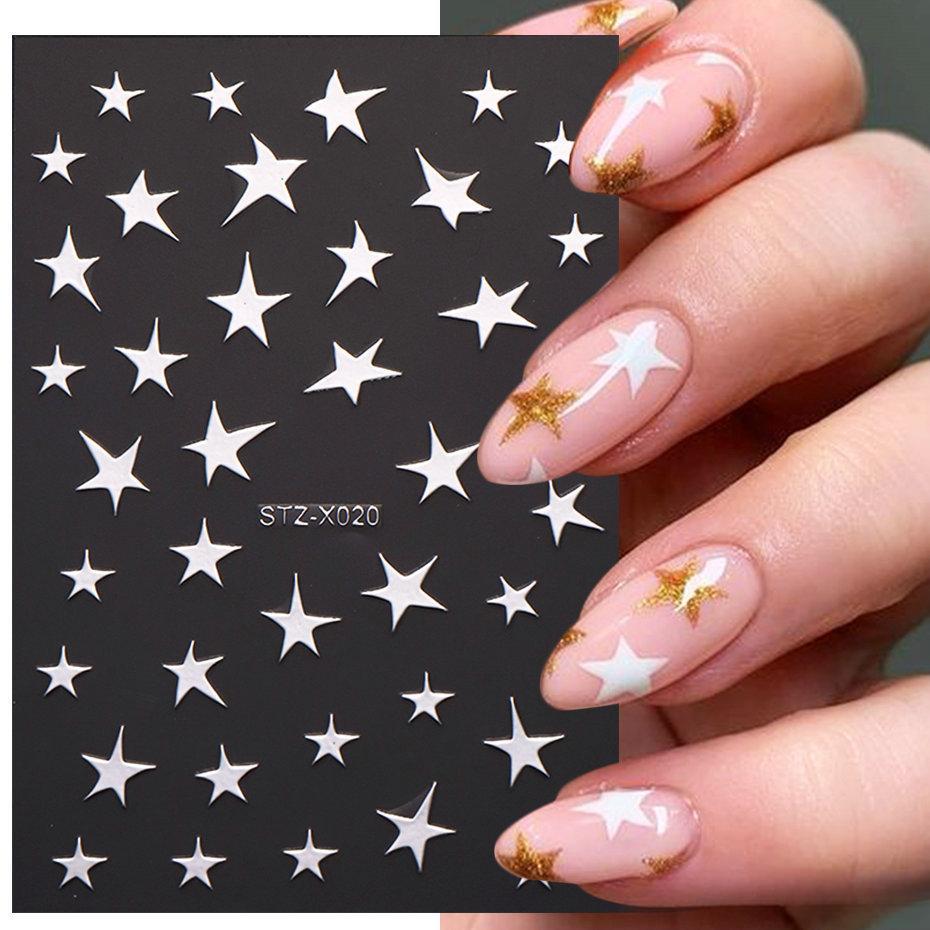 Spider Nail Art Stickers,3D Self-Adhesive Spider Web and Spider Design Nail Sticker Acrylic Nail Art Decoration for Women Holiday Nail Charm