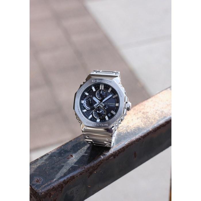 [Casio] G-Shock GMC-B2100D-1AJF Full Metal Chronograph Bluetooth Tough Solar Watch - Silver
