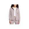 Under Armour Essential Swacket Training Hooded Long Sleeve Jacket Women Jackets Fatigue-Gray 1378850-015