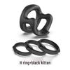 Men's Four-Piece Anti-Ejaculation Ring Set for Couples