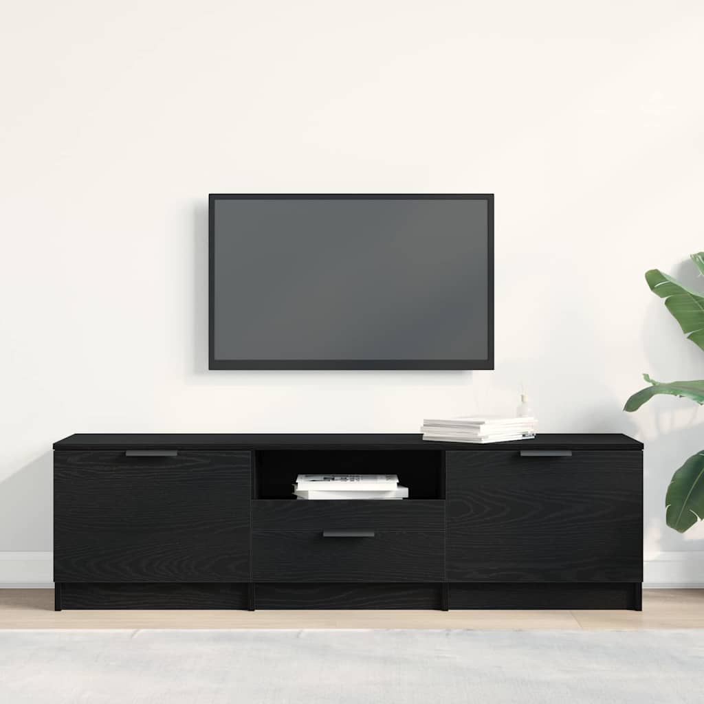 TV Cabinet with Drawers 140 x 35 x 40 cm Engineered Wood