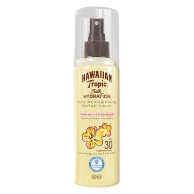 Güneş Yağı Spreyi - HAWAIIAN TROPIC - İpeksi Nemlendirme - SPF 30 - 150ml - Yağsız