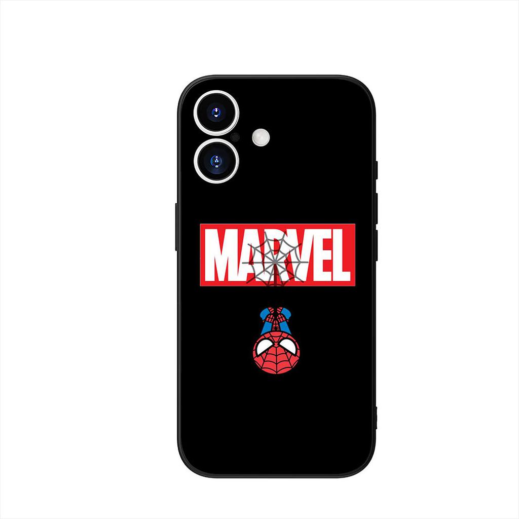 Marvel Captain America Shield Superhero Phone Case for Apple iPhone 16 15 14 Plus 13 12 Mini 17 Pro Max + 16E Air 16+ ProMax