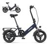 HillMiles Bicicletă Electrică Mile 1 Baterie 36V 10.4Ah, Motor 250W, Autonomie 60KM, Anvelope 14*2.125 Inch Bicicletă Electrică Pliabilă