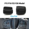 One Pair Car Multi-function Steering Wheel Control Knob Button For BMW 3 4 5 6 7 Series F30 F35 F34 F36 F10 F11 F12 F07 F01 F02