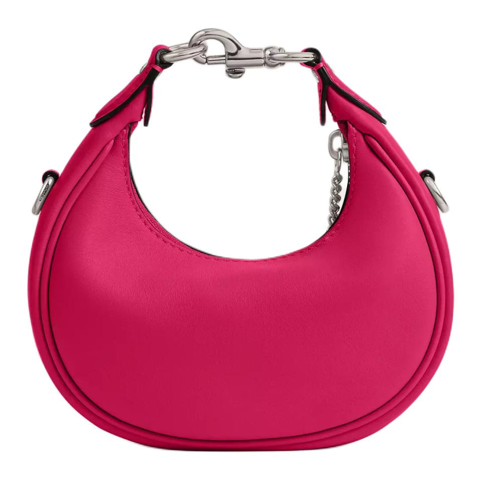Coach Jonie 15 Top Zip Closure Glove Tanned Leather Mini Shoulder Crossbody Handbag Women Handbags Dragon-Fruit CR508-LHX1C