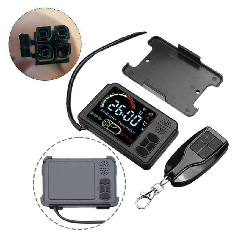 12V 24V Parking Heater Equipped with LCD Switches & Remote Control for 1-5KW Power in Trucks Campers