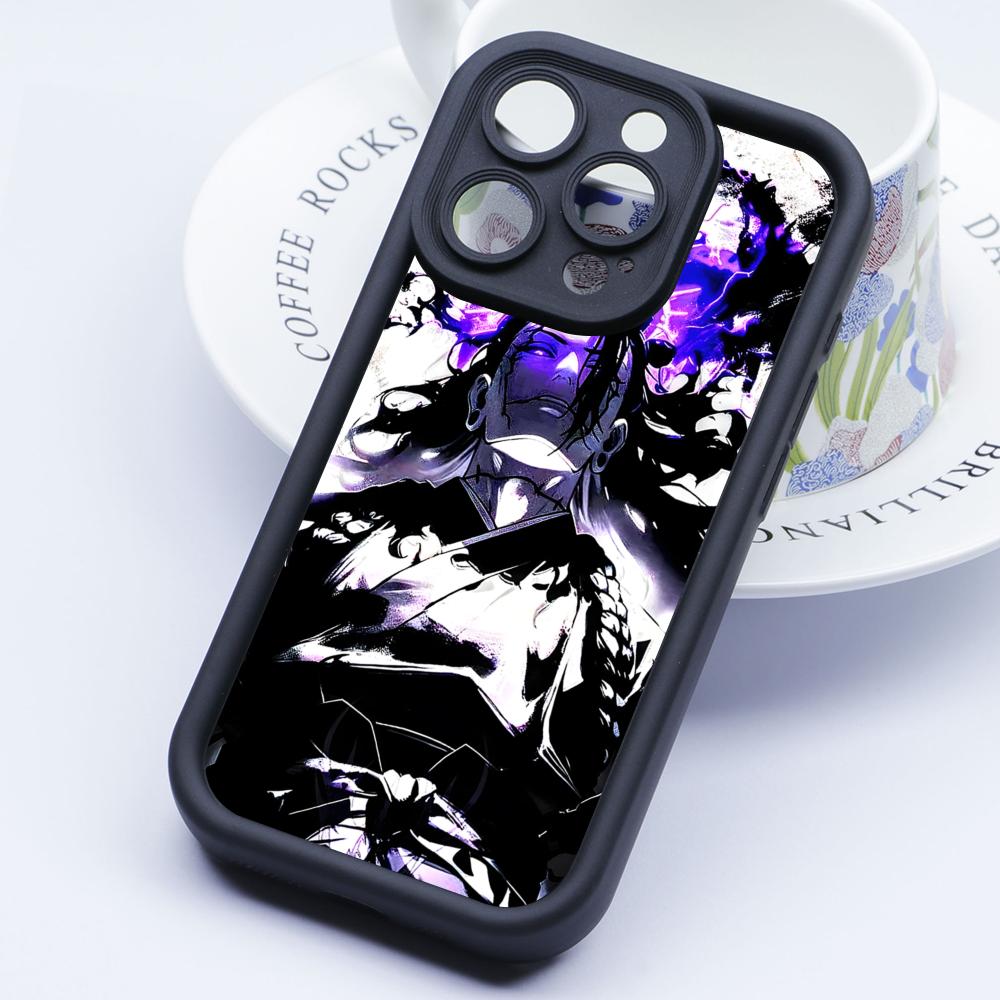 Jujutsu Kaisen Geto Suguru Phone Case for iPhone 17 16 15 14 13 12 11 Air Pro Max Plus Thicken TPU Colorful Cover Luxury Cover