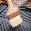 Kitchen Cooking Brushes Barbecue Oil Brush Wooden Handle Bristle Brushes Flat Pastry Baking Brush