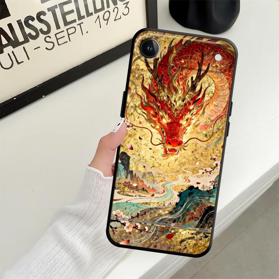 Cartoon Cool Dragon Horse Case for Apple iPhone 17 Pro Max 14 Air 15 Pro 7 8 11 16 13 XR XS MAX 12 Funda Phone Cover