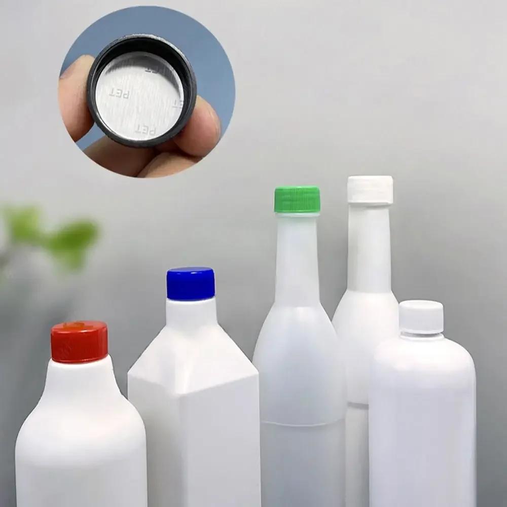 20pcs 28mm Plastic Bottle Cap Multi-purpose Circular Drinking Bottle Cap Reusable with Gasket Screw Bottle Cap