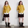 Cardigan Polo Tricoté Rétro pour Femme Chuyu