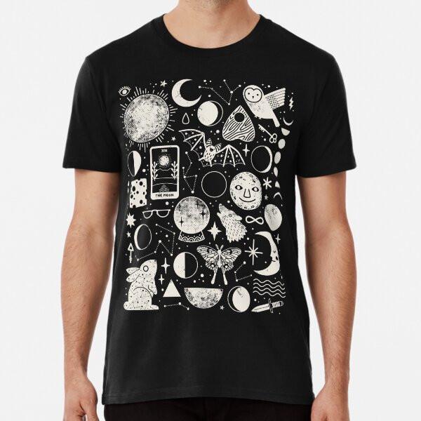 Lunar Pattern: Eclipse  S to 5XL Made in the AU/USA T-Shirt