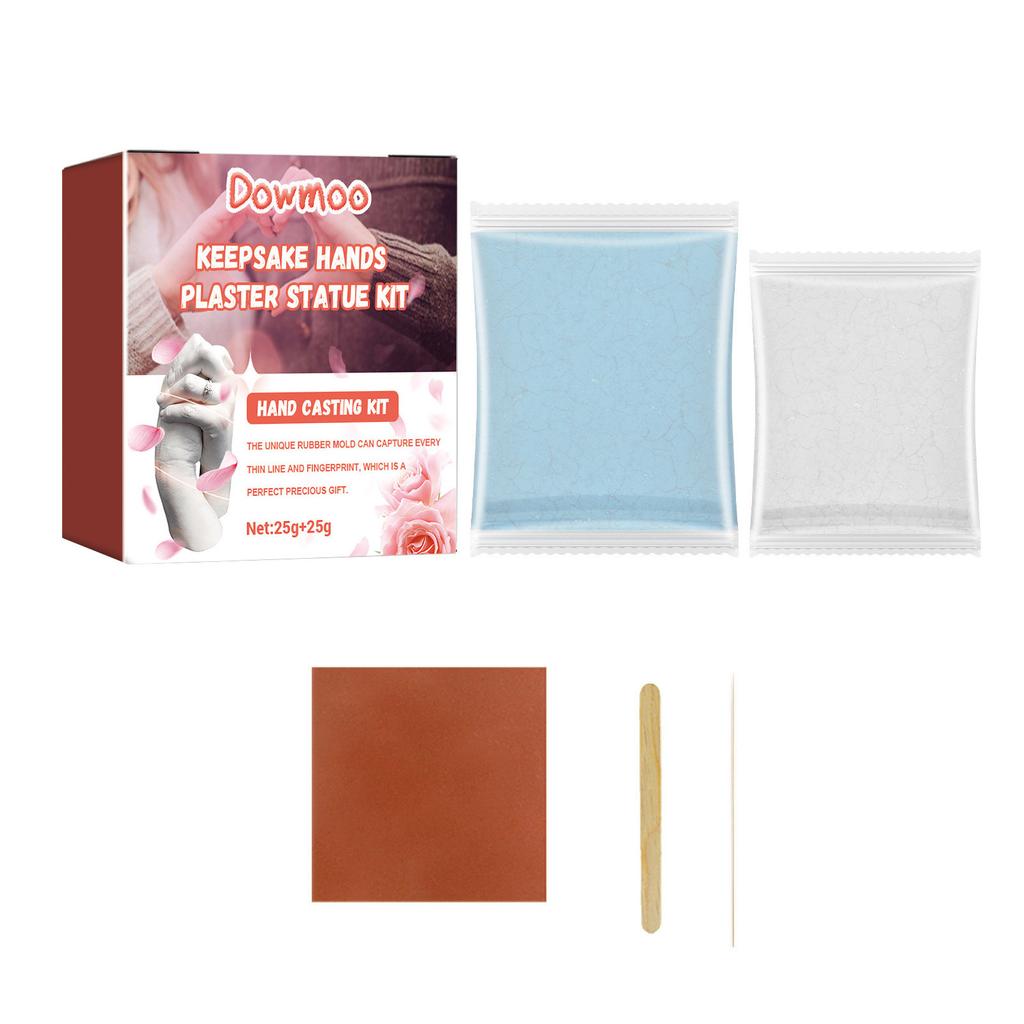 Hand Casting Kit Couples, Plaster Hand Mold Casting Kit, Hand Mold Kit Couples,DIY Gifts Ideas For Couples, Valentines, Engagement, Anniversary