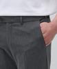 MUSINSA STANDARD Lightweight Skinny Hidden Elastic Waist Crop Slacks [Medium Gray]