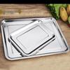 304 Stainless Steel Deep Rectangular Serving Tray