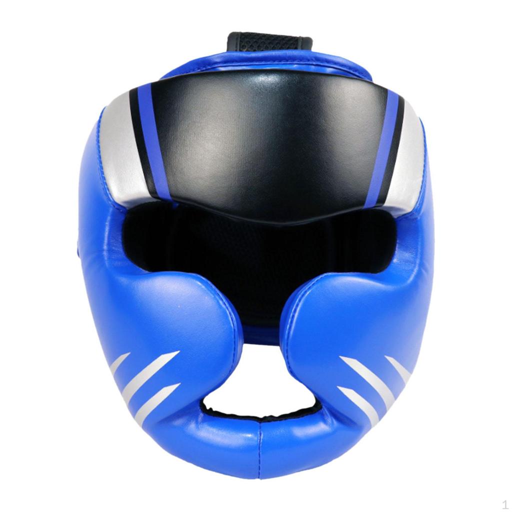 Boxing Headgear Face Cover Thickened Comfortable Forehead and Ear Protection Full for