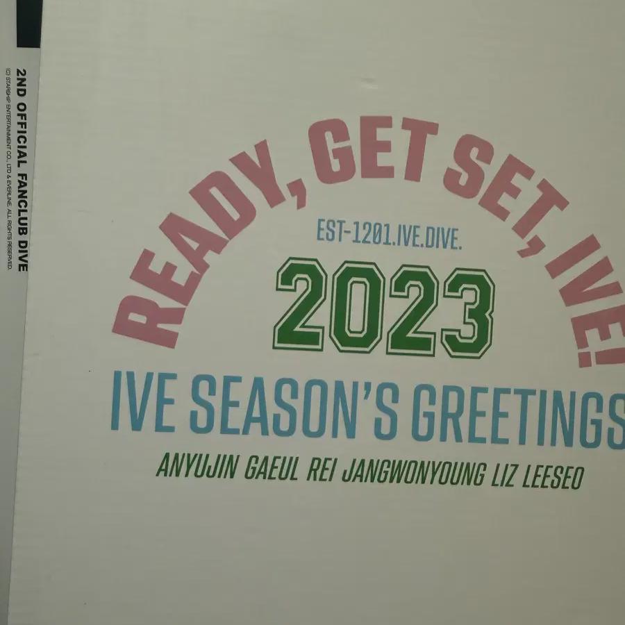 

A Batch Of Greetings For The 2nd Season Of Ive Dive, 2023