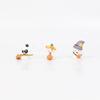 8 Halloween Figurines: Pumpkin, Ghost, Bat, Spider, and Black Cat Ornaments