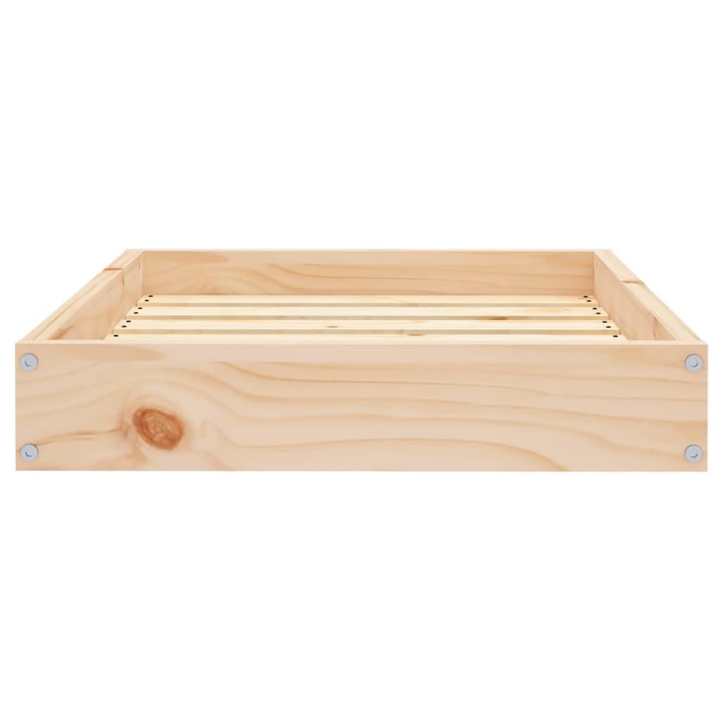 Hundebett 61,5 x 49 x 9 cm Massivholz Kiefer