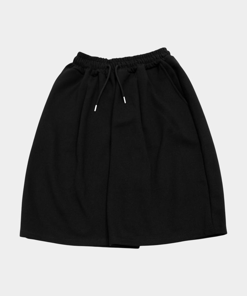 SOMEPLACE MAN Basic Bermuda Wide Fit Elastic Waist Sweat Oversized Training Cropped Pants_2 Colors