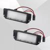 license plate lights Suitable For Kia Picanto TA For Hyundai i20 XG30 Terracan HP white LED car waterproof license plate lights