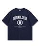 ORIGINALDAY Original Club University Oversized Short Sleeve T-Shirt Navy