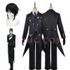 Sebastian Michaelis Cosplay Kostým Black Butler Dospělý Karnevalová Uniforma Paruka Anime Halloween Party Kostýmy Maškarní Dámská Hra