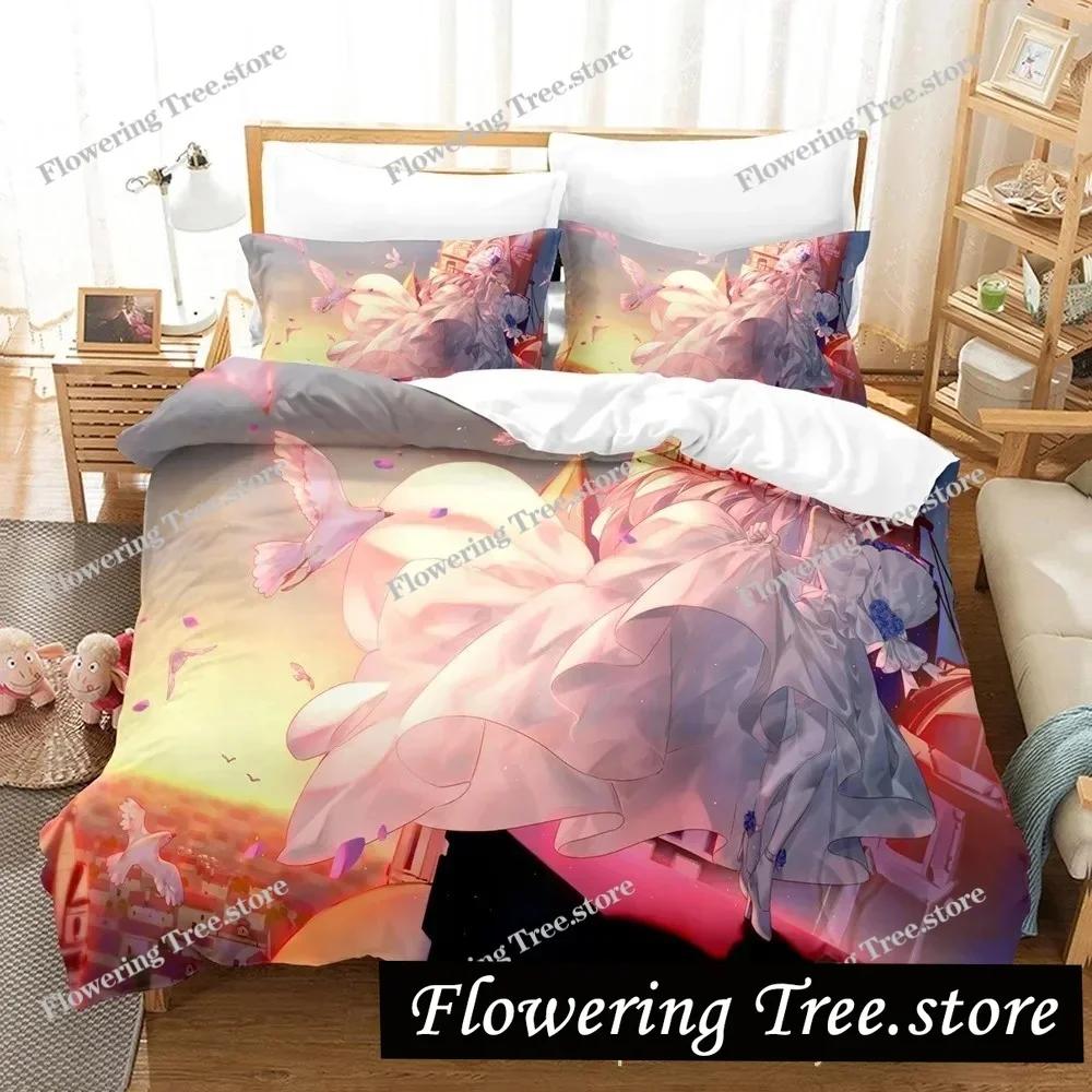 Honkai Impact 3 Bedding Set Single Twin Full Queen King Size Game Anime Bed Set Aldult Kid Bedroom Duvetcover Sets 3D Print