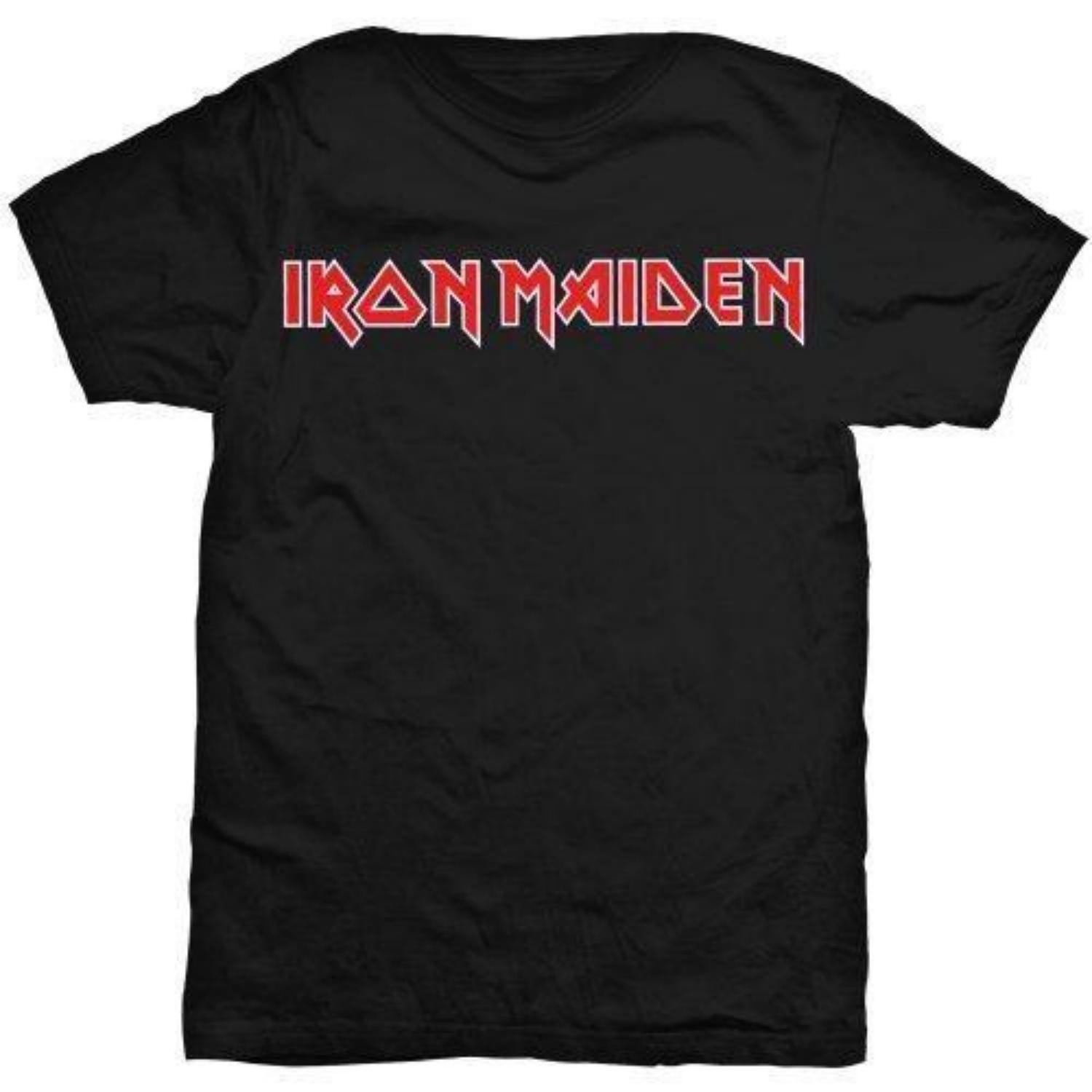 Iron Maiden Unisex Adult Logo T-Shirt S