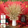 13Pcs Artificial Flowers Berry Bouquet Christmas Decoration Xmas Tree Ornaments for Home Room Decor New Year 2026 Gift Accessory