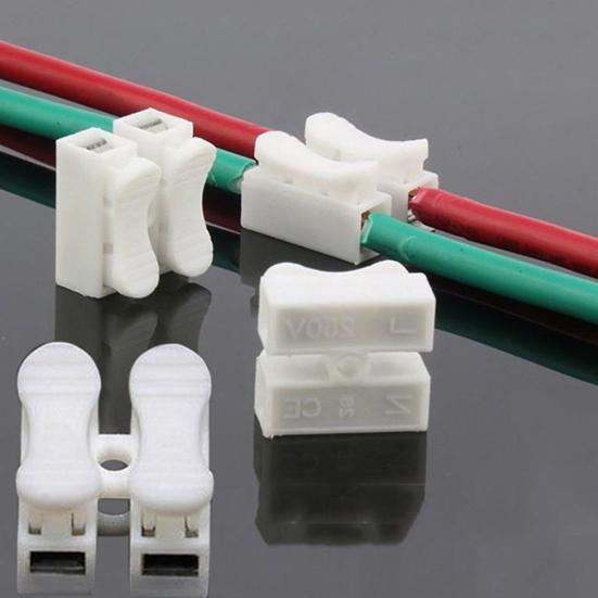 30 buc. Conectori pentru cabluri electrice cu autoblocare. Terminale de sârmă de blocare rapidă