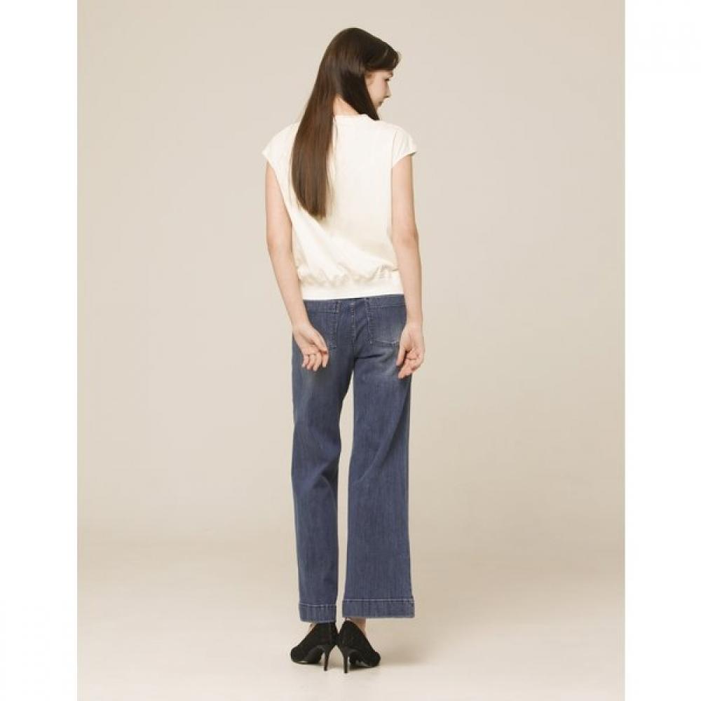 Son Jung Wan Denim Pants Side Cut Slit Zjl6161030