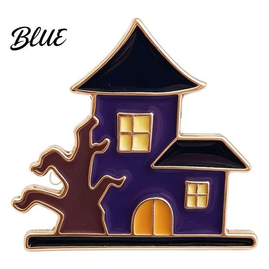 Durable Halloween Jewelry Spooky Enamel Brooch Pin Pumpkin Ghost Skull