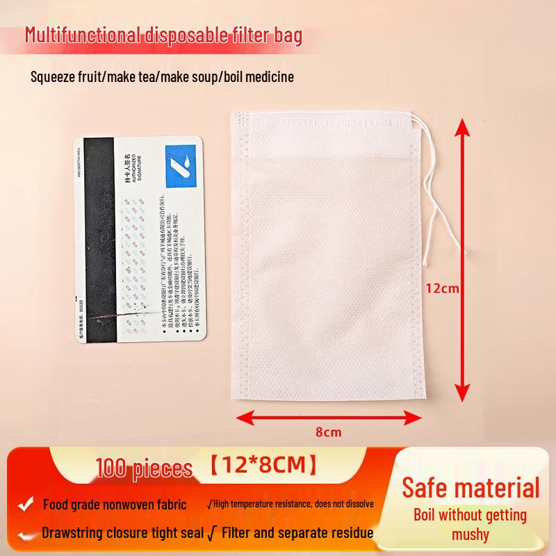 Qiwei Disposable Non-Woven Food Grade Tea Filter Bags