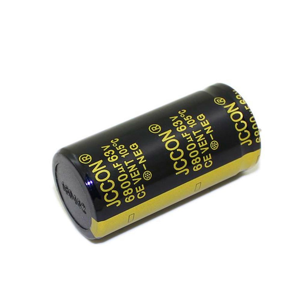 63V 6800uF Radial Lead Aluminum Electrolytic Capacitors For Repairing LCD TVs and Consumer Electronics 25x50mm