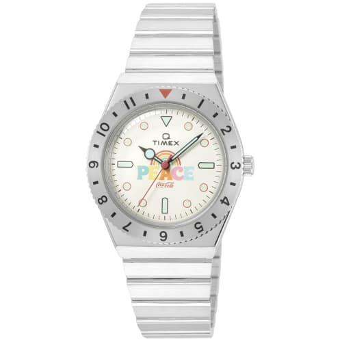 

TIMEX Coca-Cola Collaboration Watch TW2V25800 Men s Silver