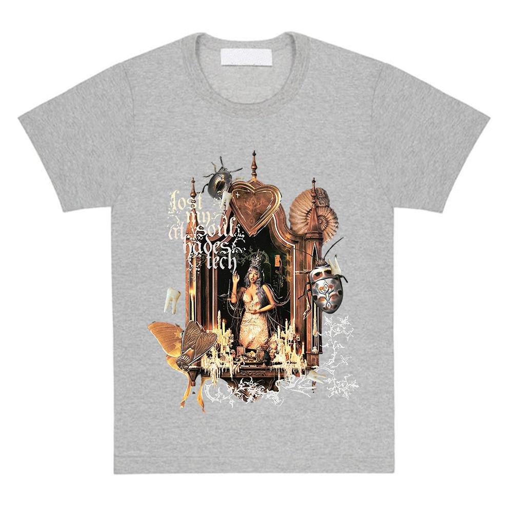 

MelanieMartinez Graphic Printing Tees Loose Summer Oneck Female Tshirt Short Sleeve Unisex Streetwear Merch Fashion Female Top 4XL