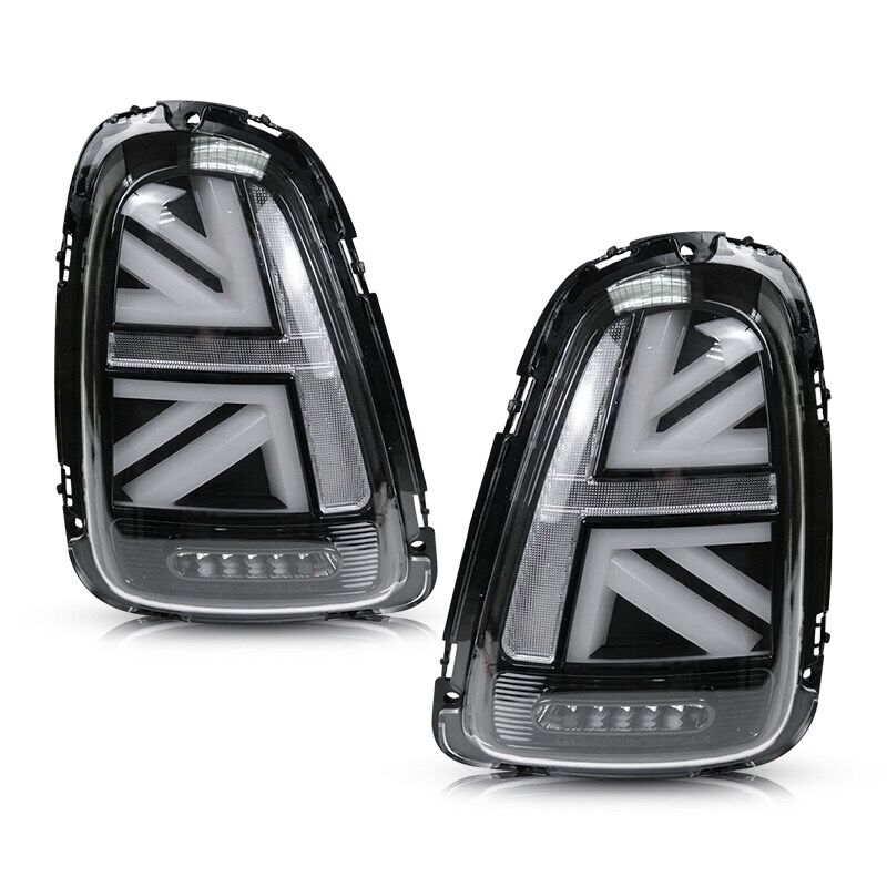 

2PCS Full LED Tail Lights For BMW Mini Cooper R56 R57 R58 R59 LCI 2007‑2013 JCW Union Jack Style Brake Reverse Tun Signal Lamps