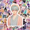 50PCS Anime Peripheral Stickers Korean Anime Phone Waterproof Stickers
