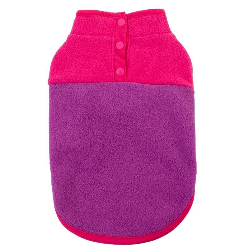 Soft Fleece Dog Clothes for Small Dogs Autumn Winter Warm Puppy Cats Vest Chihuahua Clothing French Bulldog Jacket Pet Costume
