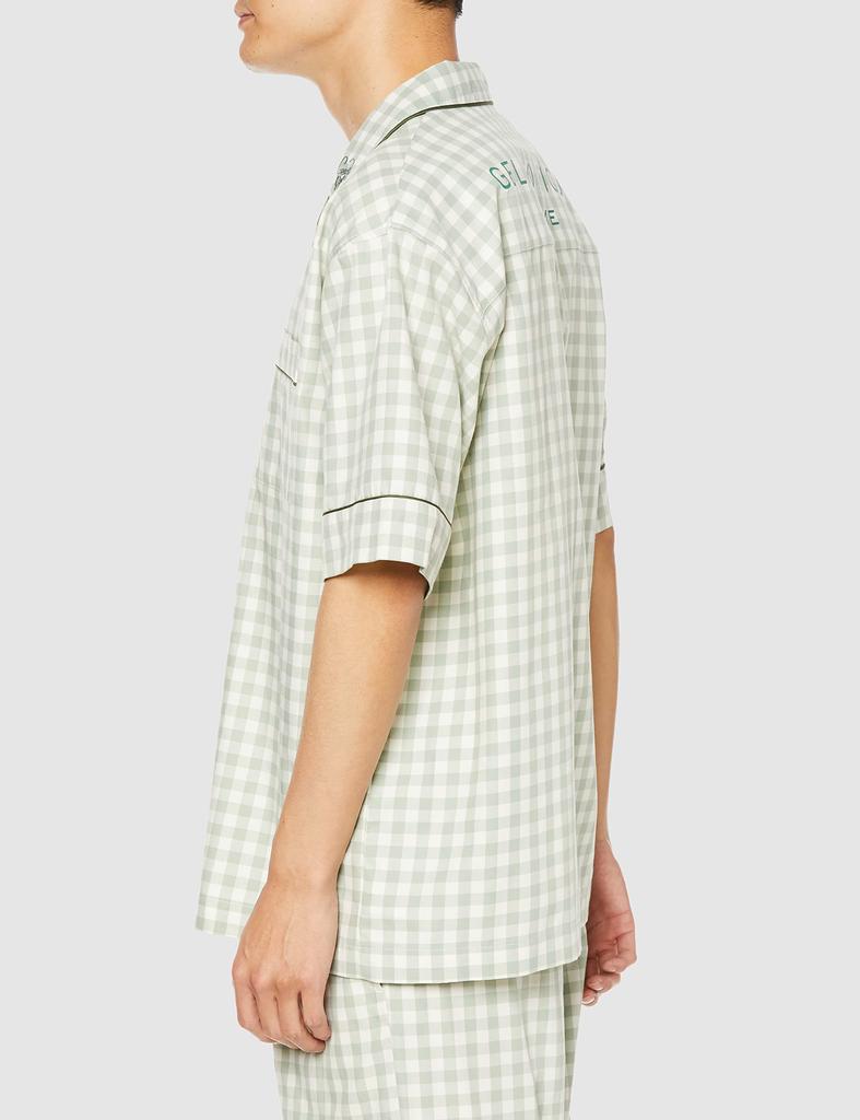 Gelato Pique HOMME Gingham Check Pajama Shirt